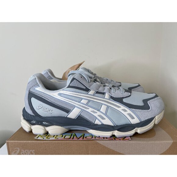 Asics Gel NYC 2055 Glacier Grey Cream UNISEX WOMENS SIZES 1203A755-020 - Picture 2 of 6